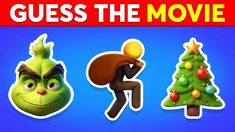 the grin's christmas tree and other animated characters are featured in this video game