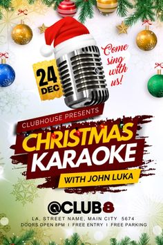 christmas karaoke with john luka