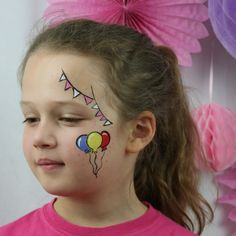 100 Face Paint Ideas | Snazaroo (US) Toddler Face Painting Ideas, One Minute Face Painting, Simple Face Painting Ideas For Adults, Basic Face Painting Designs, Easy Basic Face Painting, Face Paint Carnival, Circus Face Paint, Easy Face Painting Ideas, Circus Face Painting Ideas