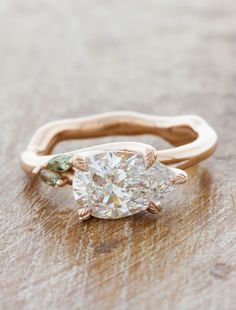 caption:1.5ct pear diamond Nature Inspired Engagement Rings, Pear Cut Engagement Ring, Ring Redesign, Handcrafted Engagement Ring, Nature Inspired Engagement Ring, Pear Cut Engagement Rings, Peach Sapphire, Lab Diamond Engagement Ring, Engagement Rings And Wedding Bands