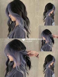 Korean Hair Color, Cute Hair Colors, Hair Color Streaks, Hair Streaks, Dyed Hair Inspiration, Tone Hair