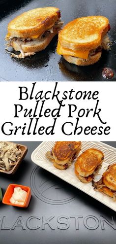 black stone pulled pork grilled cheese sandwiches