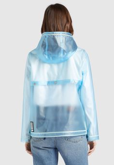 khujo Jacke ' MEGGI ' in transparent | ABOUT YOU Rain Suits, Shiny Clothes, Women Jacket, Rain Wear, Jackets For Women, Vinyl, How To Wear