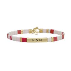 Show your love for mom with this pink tone "Mom" bangle bracelet that will add a pop of stylish color to her day! Comes on a Believe by Brilliance keepsake card, making it the perfect gift! Size: one size.  Gender: female.  Age Group: adult. Pink Stackable Jewelry For Mother's Day, Mother's Day Pink Stackable Jewelry, Personalized Pink Stackable Bracelets, Adjustable Pink Gold Bracelet For Valentine's Day, Adjustable Pink Bracelet - Gift For Mom, Adjustable Pink Bracelet, Gift For Mom, Personalized Pink Jewelry For Mother's Day, Adjustable Pink Bracelet As Gift For Mom, Adjustable Hallmarked Bracelets For Mother's Day