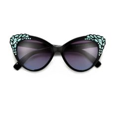 Brand New Women Black Cat Eye Frame Blue Crystals Sunglasses Black Lens Black Cat Eye Sunglasses For Spring Beach Outings, Black Cat Eye Sunglasses For Spring Vacation, Gucci Cat Eye Sunglasses, Black Cat Eye, Crystal Sunglasses, Chloe Sunglasses, Quay Sunglasses, Coach Sunglasses, Frame Blue