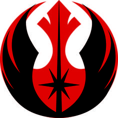 a star wars logo with the letter s on it