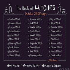 the book of witches poster for october 2013 proporth, with an image of people and