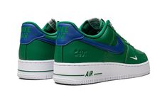 Air Force 1 Low DQ7658 300 Jay Blue, Nike Air Force 1 Low, Air Force 1 Low, Green Shoes, 40th Anniversary, Nike Air Force 1, Style Retro, Air Force 1, Nike Air Force