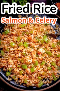 fried rice, Homemade Fried Rice, Better Than Takeout, Chinese Cooking Recipes, Rice Side Dishes, Fried Rice Easy, The Best Fried Rice Recipe, Easy Stir Fry Rice, Rice For Stir Fry Salmon Fried, New Recipes For Dinner, Making Fried Rice, Pan Fried Salmon, Better Than Takeout, Stir Fry Dishes, Cooking At Home