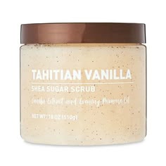 Tahitian Vanilla Bean Scrub, Walmart Scrubs, Hygiene Shopping, Tahitian Vanilla Bean, Vanilla Products, Vanilla Scrub, Vanilla Bean Sugar, Moisturizing Body Scrub, Island Culture