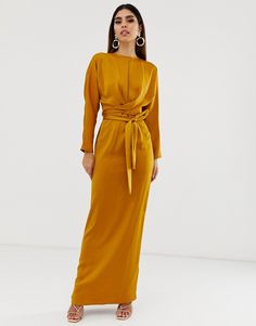 Asos Curve, Pleated Maxi Dress, Satin Maxi, Satin Maxi Dress, Guest Outfit, Tea Dress, Batwing Sleeve, Guest Dresses, Satin Dresses