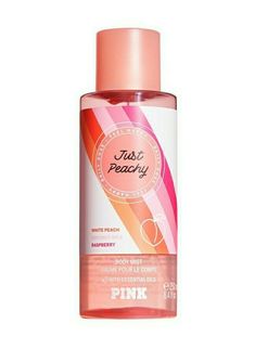 VICTORIA'S SECRET PINK JUST PEACHY BODY MIST 8.4 FL OZ. Condition is "New". Shipped with USPS First Class. Homemade Body Wraps, Berry Pop, Victoria Secret Body Spray, Victoria Secret Body Mist, Frozen Mango, Buyable Pins, Pink Outfits Victoria Secret, Shower Stuff, Victoria Secret Fragrances