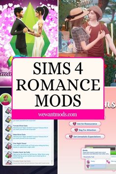 sims 4 romance mods Loving Poses, Sims 4 Romance Mods, Sims Love, Los Sims 4 Mods, Sims 4 Hair Male, Sims Gameplay, Passionate Romance, Die Sims 4, Sims 4 Game Mods