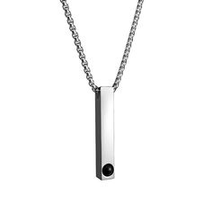 The Perfect Gift for Your Loved One The Eternity's Journey necklace is a minimalistic piece containing a photo of a special moment in your life. It's sleek stainless steel pairs well with any outfit or any special occasion! Don't miss out on giving a gift that will bring tears of joy to the recipients eyes the moment they look through the pendant see a photo of a memory they hold dear. Necklace Details Pendant Materials: High Quality Stainless Steel - Silver/ Gold Plated Pendant Size: 35mm x 20m Minimalist Stainless Steel Necklace For Gift, Minimalist Personalized Stainless Steel Necklace, Minimalist Stainless Steel Necklace For Gifting, Minimalist Stainless Steel Necklace As Gift, Minimalist Stainless Steel Box Chain Jewelry, Modern Stainless Steel Necklaces For Everyday, Minimalist Stainless Steel Rectangular Pendant Necklace, Minimalist Silver Necklace For Memorial, Modern Stainless Steel Necklace For Anniversary