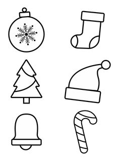 Stencils For Christmas Ornaments Printables Christmas Stencils Simple, Stencil Christmas Printables, Simple Christmas Printables, Christmas Cookie Stencils Templates, Free Christmas Stencils Printables, Christmas Ornament Outline, X Mas Cards Ideas, Christmas Stencils Printables Free, Christmas Ornament Template Printable