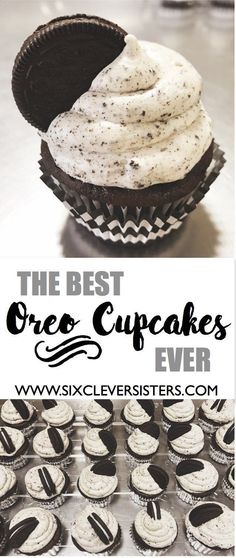 the best oreo cupcakes ever are on sale at six clever sisters com