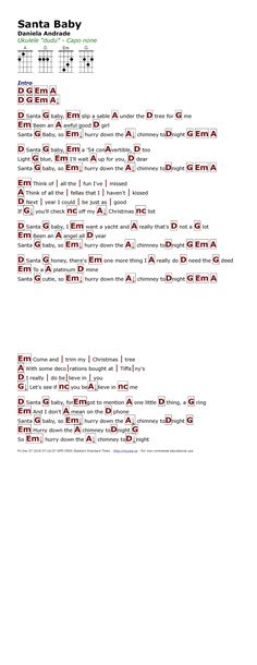 the guitar tab is shown in red and black