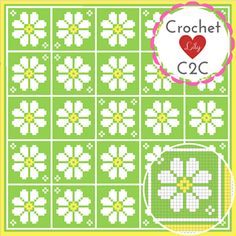 a cross stitch pattern with the words crochet on it