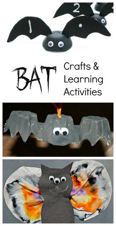 bat crafts and learning activities for kids