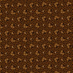 a brown and black background with small circles