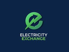 electricity exchange logo on a dark background