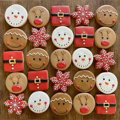 #Winterhouse #candy #cookies #christmasrecipes #snowman #chocolate #cheesy #puff #nutella #cupcakes #bananabread #galleta Cute Gingerbread Cookies Decorated, Cute Christmas Cookies Decorating Easy, Cookie Decorating Icing Christmas, Easy Decorated Sugar Cookies Christmas, Circle Gingerbread Cookies Decorated, Cookie Christmas Decorating Ideas, Santa Christmas Cookies Decorated, Cute Sugar Cookies Designs Christmas, Cookie Decorations Christmas