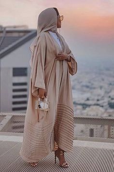 Abaya Kimono, Iranian Fashion, Abaya Style