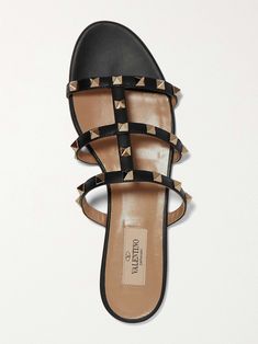 Perfect Pedicure, Valentino Sandals, Laura Lombardi, Valentino Garavani Shoes, Valentino Women, Valentino Rockstud, Valentino Shoes, Blue Sandals, Designer Sandals