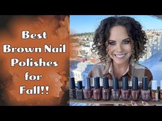 It's FALL!!!! Well, it's not quite yet officially Fall, but today I'm sharing the best brown nail polishes for Fall. I feel like brown is such a classy color to add to your nails for an elegant fall look. I linked all of the polishes you can find on Beyond Polish or Amazon. Keep scrolling Fall Polish, Opi Fall, Brown Nail Polish, Brown Nail, Essie Gel, Gel Couture, Classic Nails, Best Nail Polish