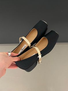 SkuCY-!122563MaterialMicrofiber LiningImitation Leather FeatureRound Cut , Square-Toe , Shallow Cut , Contrast Color , Split-joint OccasionCasual , Vintage , Original Creation SeasonsSummer TypeMary Janes Heels HeightMid (3cm-5cm) ColorRED,BLACK,APRICOTSizeUS 6 | EU 36 2/3 | UK 4 | CN 36,US 6.5-7 | EU 37 1/3 | UK 4.5 | CN 37,US 7.5 | EU 38 | UK 5| CN 38,US 8 | EU 38 2/3 | UK 5.5 | CN 39 Mary Janes Heels, All Black Shoes, Reindeer Headband, Korean Fashion Casual, Mary Jane Heels, Earring Patterns, Dress Jewelry, Spring Shoes, Mary Jane Shoes