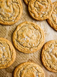 freshly baked cookies with powdered sugar on top