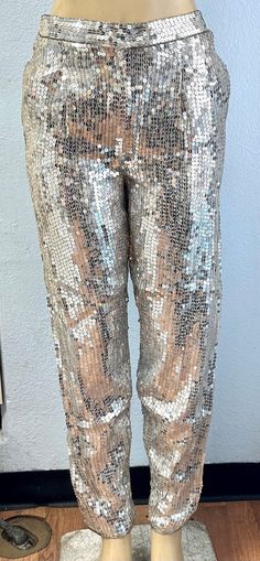 This elegant sequined dress pant is hand beaded to perfection with sequins and beads all around.  This is for sure an elegant dress pant for special events, weddings, parties, anniversaries, romantic dinners, red carpets, etc Womens Trousers, Red Carpets, Sequined Dress, Romantic Dinners, Dress Pant, Hand Beading, Elegant Dress, Sequin Dress, Trousers Women