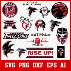 Atlanta falcons svg, Atlanta falcons clipart, Atlanta falcons shirt, Atlanta falcons bundle, Atlanta falcons cut files Logos Wallpaper, Nfl Jokes, Football Anime, Atlanta Falcons Shirts, Falcons Svg, Cricut Quotes, Atlanta Falcons Svg, Fsu Football, Atlanta Falcons Logo