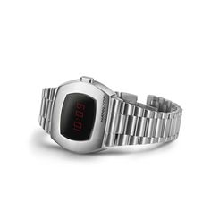 In 1970, Hamilton changed the way the world told time with the debut of the Hamilton Pulsar. Fifty years later, the Hamilton PSR celebrates the launch of that revolutionary first digital watch. Today, a hybrid display and a stainless steel case bring this game-changing invention back to the future. Modern Silver Digital Watch With Stopwatch, Modern Silver Stopwatch Watch Accessories, Modern Silver Watch Accessories With Stopwatch, Modern Watches With Stopwatch And Rectangular Dial, Modern Silver Digital Watch, Vintage Silver Digital Watch With Subdials, Retro Watch Accessories With Analog Display And Rectangular Dial, Retro Watch Accessories With Rectangular Analog Dial, Modern Digital Watch With Rectangular Dial