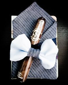 Favor for a Dapper Darling Baby Shower! Chocolate Cigar, Journal, pocket square, and bow tie. How Charming! #babyshower #favor Party Favors For Men, Baby Shower Centerpieces For Boys, Adoption Website, Chocolate Cigars, Baby Shower Gift Favors, Man Shower, Baby Shower Chocolate, Birthday Chocolate, Baby Boy Shower Favors