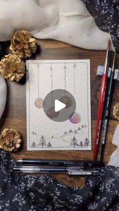 Nette on Instagram: "I hope you all have a lovely day ☺️ Here's another idea for a Christmas card ... Soap bubbles, granulating and golden watercolours, fineliner and acrylic pencil on watercolour paper🖌🎨

Ich wünsche euch allen einen schönen Tag ☺️ hier ist noch eine Idee für eine Weihnachtskarte ... Seifenblasen, granulierende und goldene Aquarellfarben, Fineliner und Acrylstift auf Aquarellpapier🖌🎨

#artoninstagram #artinprogress #art #watercolors #aquarell #explore #watercolor #mixedmedia #mixedmediaart #christmasbaubles #christmascard #weihnachtskugeln #weihnachtskarten #postcard #seifenblasen #bubbles" Ceramic Underglaze, Painted Christmas Cards, Hope You, Watercolor Tutorials, Xmas Card, Soap Bubbles, Watercolour Tutorials, Lovely Day, Water Colour