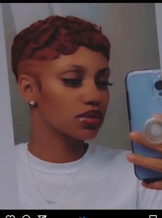 Finger Waves Short Hair, Short Shaved Hairstyles, Natural Hair Cuts, Natural Hair Short Cuts, Short Hair Black, Short Sassy Hair, Sassy Hair, Cute Hairstyles For Short Hair