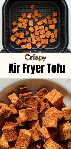 gluten free peach cobbler Air Fryer Tofu Crispy, Tofu Marinade, Unique Recipe, Vegan Tofu, Air Fry Recipes, Air Fryer Dinner Recipes, Vegan Nutrition