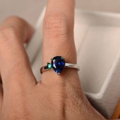 Engagement Ring Blue Sapphire, Engagement Ring Blue, Ring Blue Sapphire, Blue Engagement Ring, Blue Sapphire Ring, Sapphire Engagement Ring Blue, Ring Blue, September Birthstone, Blue Sapphire Rings