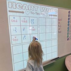 Heart Word Tic-Tac-Toe-Phonics Game-Phonics Review Activity-Irregular Word Game Heart Word Games, Tricky Word Games, Orthographic Mapping, Game For Students, Tricky Words, Phonics Games, Heart Words, Sight Word Games, Review Activities