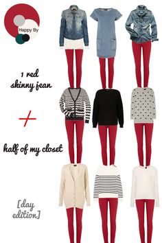 Fall Outfits Red, Different Types Of Clothes, Types Of Clothes, Red Leggings