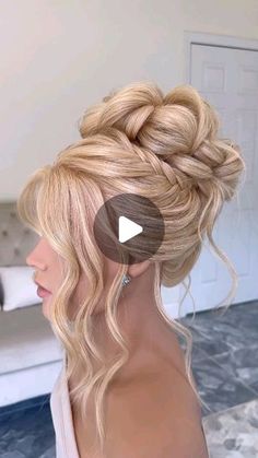 Bride Hair Updo With Headpiece, High Wedding Updo, Long Hippie Hair, Up Dos For Long Hair, Easy Fancy Hairstyles, High Updo Wedding, Vampire Hair, Bride Hairstyles Updo, Homecoming 2024