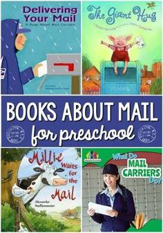 children's books about mail for pre schoolers to use in the mailbox