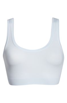 This seamless crop top cut from buttery-soft microfiber comfortably stays in place and is perfect for layering. Style Name:Hanro Touch Feeling Crop Top. Style Number: 517719. Seamless Scoop Neck Sports Bra With Minimal Stretch, Seamless Sports Bra With Scoop Neck And Minimal Stretch, Scoop Neck Seamless Micro-elastic Sports Bra, Seamless Micro-elastic Scoop Neck Sports Bra, Micro-elastic Seamless Sports Bra With Scoop Neck, Modern Stretch Sports Bra With Built-in Bra, White Seamless Sports Bra With Minimal Stretch, White Seamless Micro-elastic Bra, Supportive Micro-elastic Seamless Bra