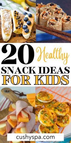 20 healthy snack ideas for kids that are easy to make and great for the whole family