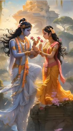 Unique Radha Krishna Images, Krishna Drawing, Shree Krishna Wallpapers, Radha Krishna Wallpaper, Vedic Art, Hinduism Art, Goddess Artwork, Radha Krishna Images, Radha Krishna Pictures