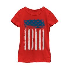 Stay star-spangled all day long with these patriotic Lost Gods Fourth of July shirts and Fourth of July tank tops! Show off your stars and stripes with awesome American flag shirts, USA shirts, and patriotic tees! Size: XS.  Color: Red.  Gender: female.  Age Group: kids.  Pattern: graphic. American Flag Shirts, American Flag T Shirt, Usa Shirts, Target Kids, Gods Girl, Patriotic Tees, American Flag Tshirt, Fourth Of July Shirts, Usa Shirt