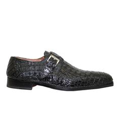 Mauri Mens Shoes Caiman Crocodile Black Loafers Art 1172/2 (MA4701) (Special Order)-AmbrogioShoes Caiman Crocodile, Crocodile Shoes, Kicks Shoes, Black 13, Black Loafers, Leather Shoes Men, Monk Strap, Black 7, Handmade Shoes