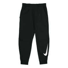 Nike Therma Tapered Swoosh Fleece Lined Sports Training Long Pants Black 932258-010 Sweat Pants - KICKSCREW Sweatpants Nike, Sweat Pant, Comfy Clothes, Black Sweatpants, Sports Training, Sweat Pants, Stylish Sneakers, Pants Black, Comfy Outfits