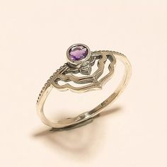 Natural Panorama Purple Amethyst Ring 925 Sterling Silver Wedding Jewelry Gift Sterling Silver Amethyst Ring Engages, Luxury Silver Heirloom Crystal Ring, Luxury Silver Amethyst Ring With Natural Stones, Green Amethyst Jewelry, Opal Solitaire Ring, Silver Birthday, Multi Gemstone Ring, Purple Amethyst Ring, Purple Rings